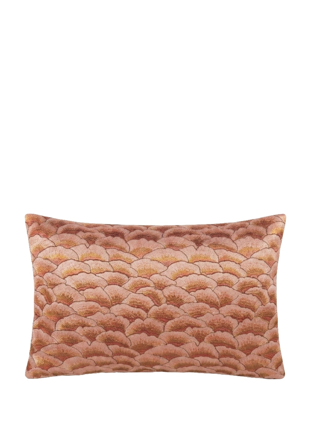 Karin Sajo decorative cushion Corolles - Doux Cuivré - 30 x 50 cm