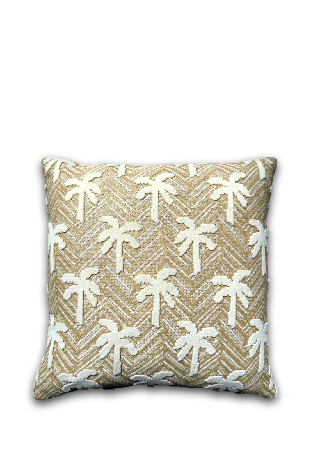 Nobilis sierkussen Borneo - Crème - 45 x 45 cm