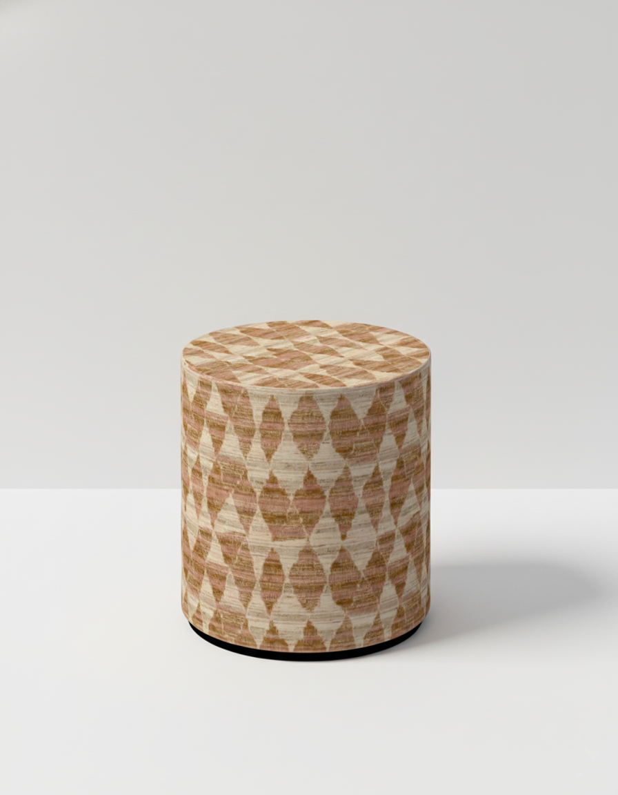 Nobilis poef Yaruba - Pink