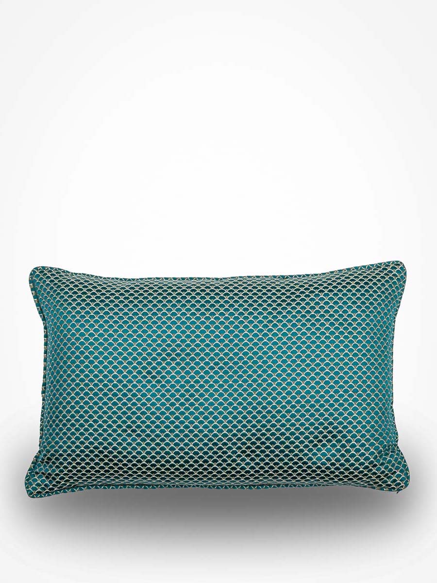 Pierre Frey sierkussen Okinawa - Emeraude - 40 x 60 cm