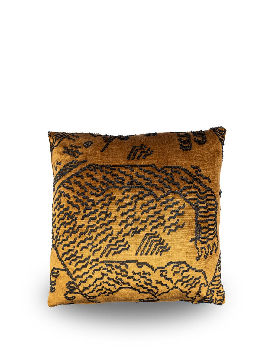 Dedar sierkussen Tiger Mountain - Fauve - 45 x 45 cm