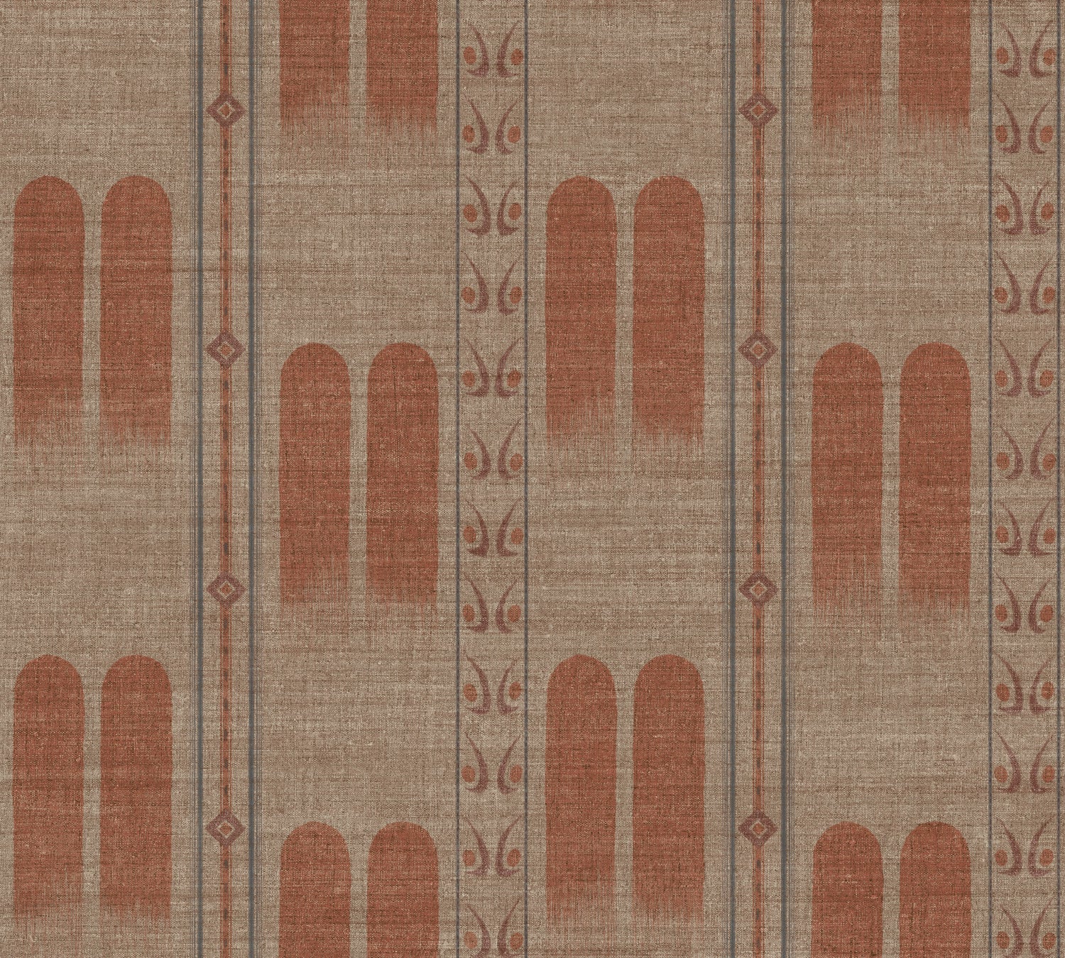 Arte behang Poona 18303 - Mahogany