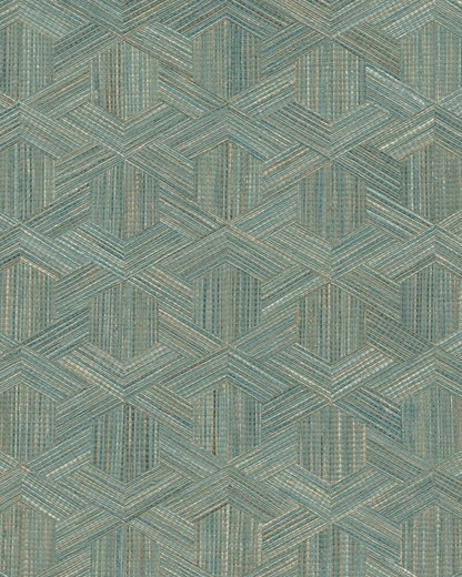 Arte Reflect behang 52480 - Turquoise