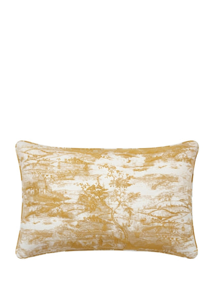 Rubelli sierkussen Derby Toile - Oro - 40 x 60 cm