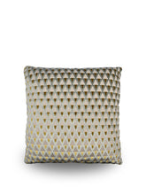 Luxe Dedar Amuleto sierkussen in Eliodoro, 50x50 cm, hoogwaardige afwerking