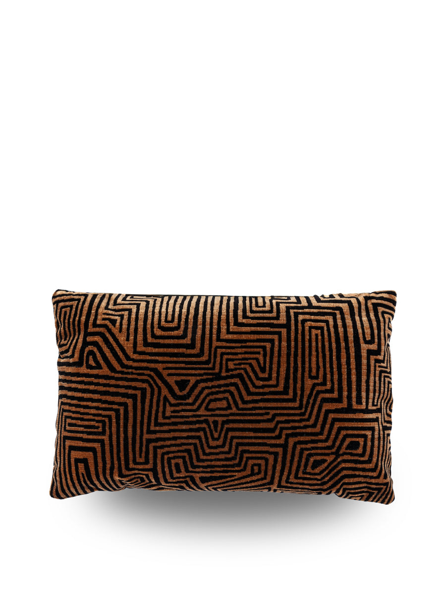 Luxe Dedar Jamu Jungle sierkussen in Pantera, 40x60 cm, hoogwaardige afwerking