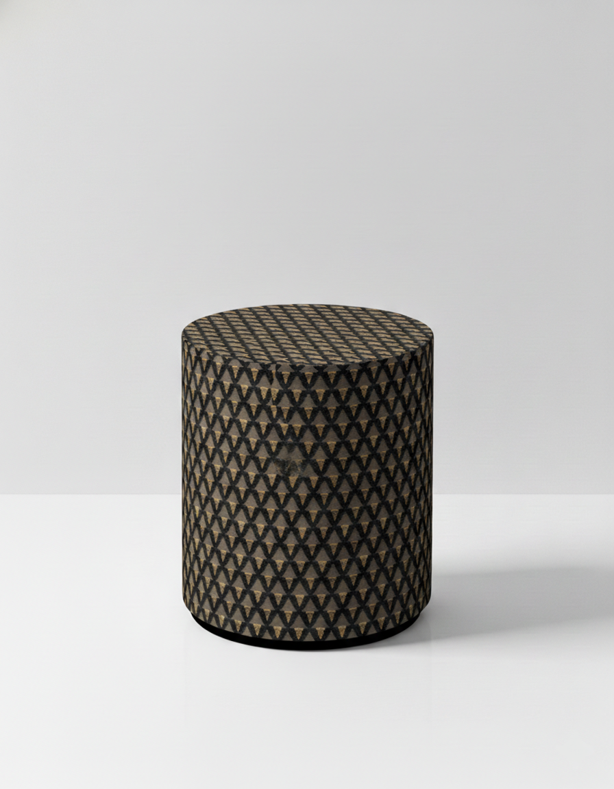 Dedar poef Amuleto - Occhio di Tigre