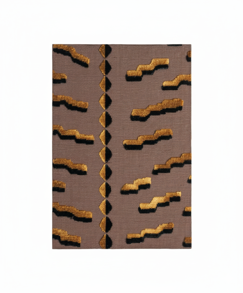 Dedar stof Tiger Beat - Fauve 001