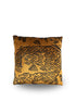 Luxe Dedar Tiger Mountain sierkussen in Fauve, 45 x 45 cm, hoogwaardige afwerking