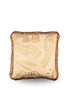 Dedar sierkussen Tiger Silk fringe - Dark Gold - 45 x 45 cm