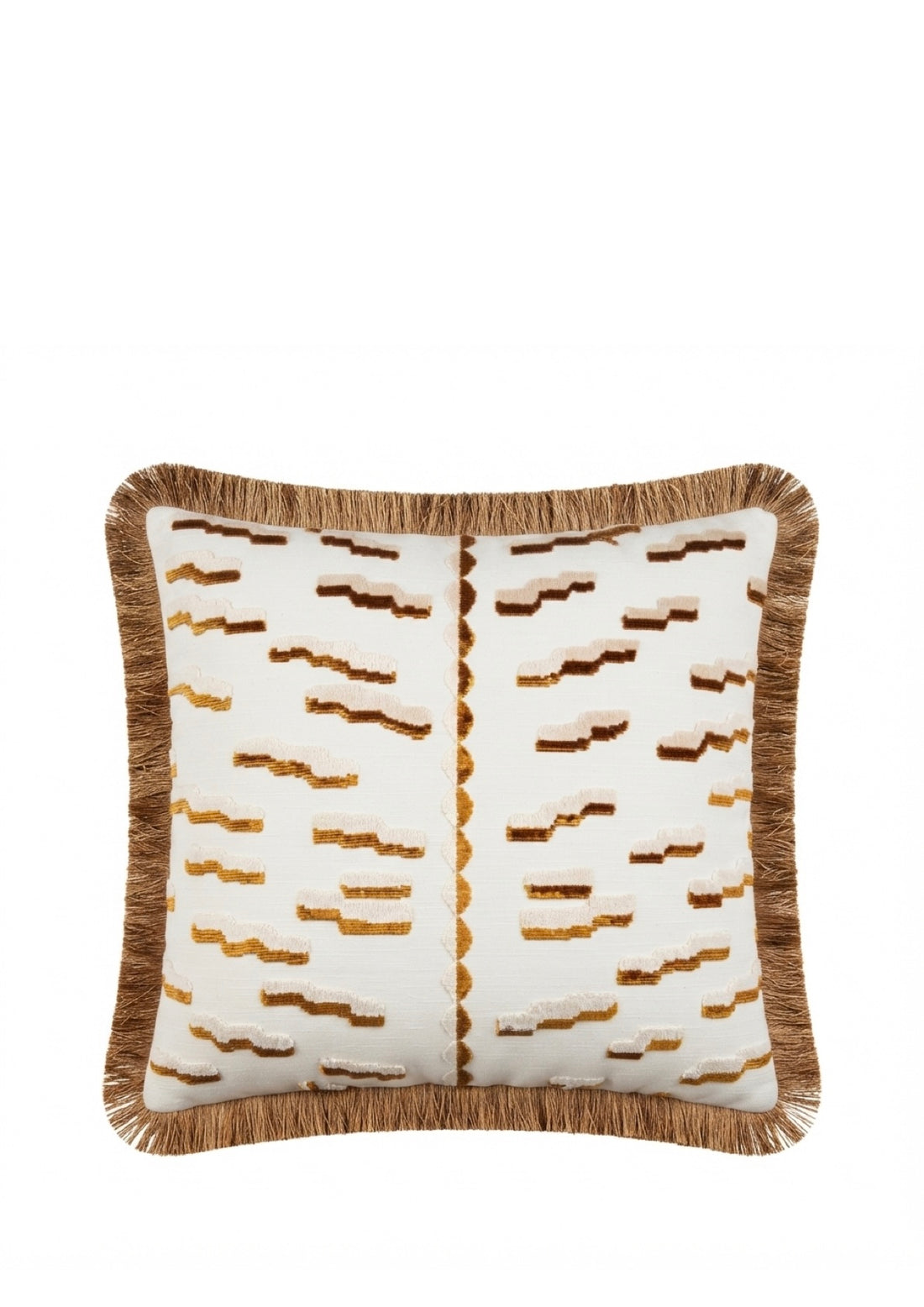 Dedar Tiger Beat sierkussen Tobacco 50 x 50 cm