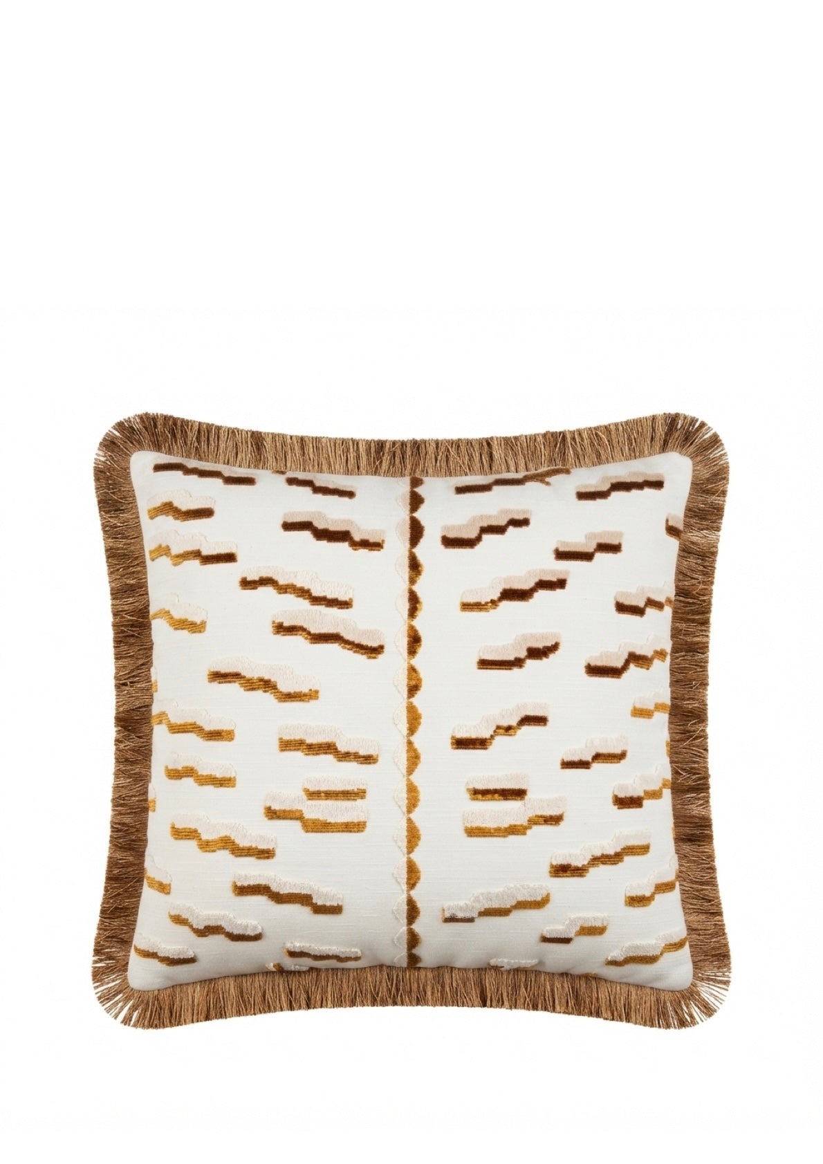 Dedar Tiger Beat sierkussen Tobacco 50 x 50 cm