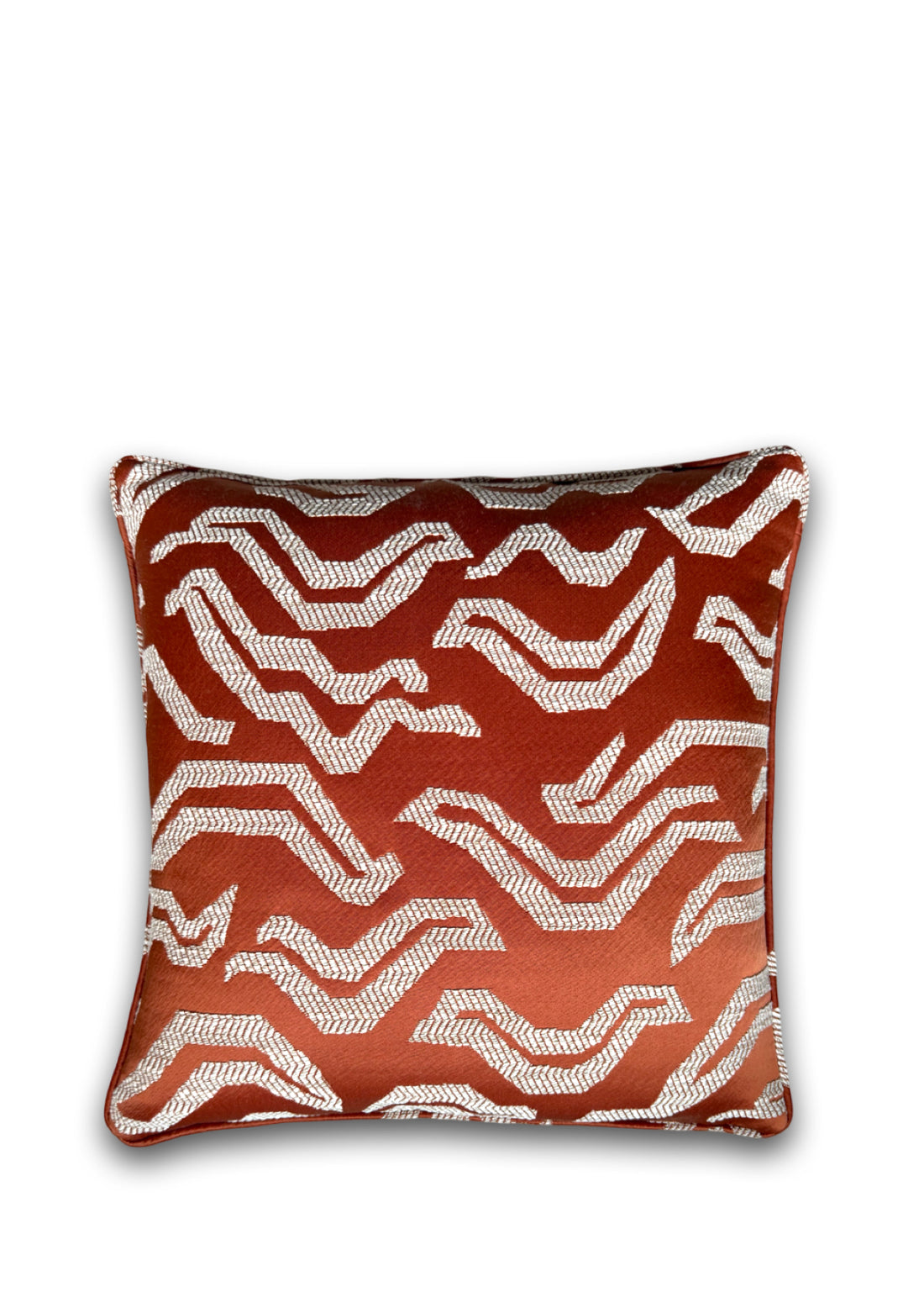 Pierre Frey sierkussen Tigris - Tomette - 45 x 45 cm