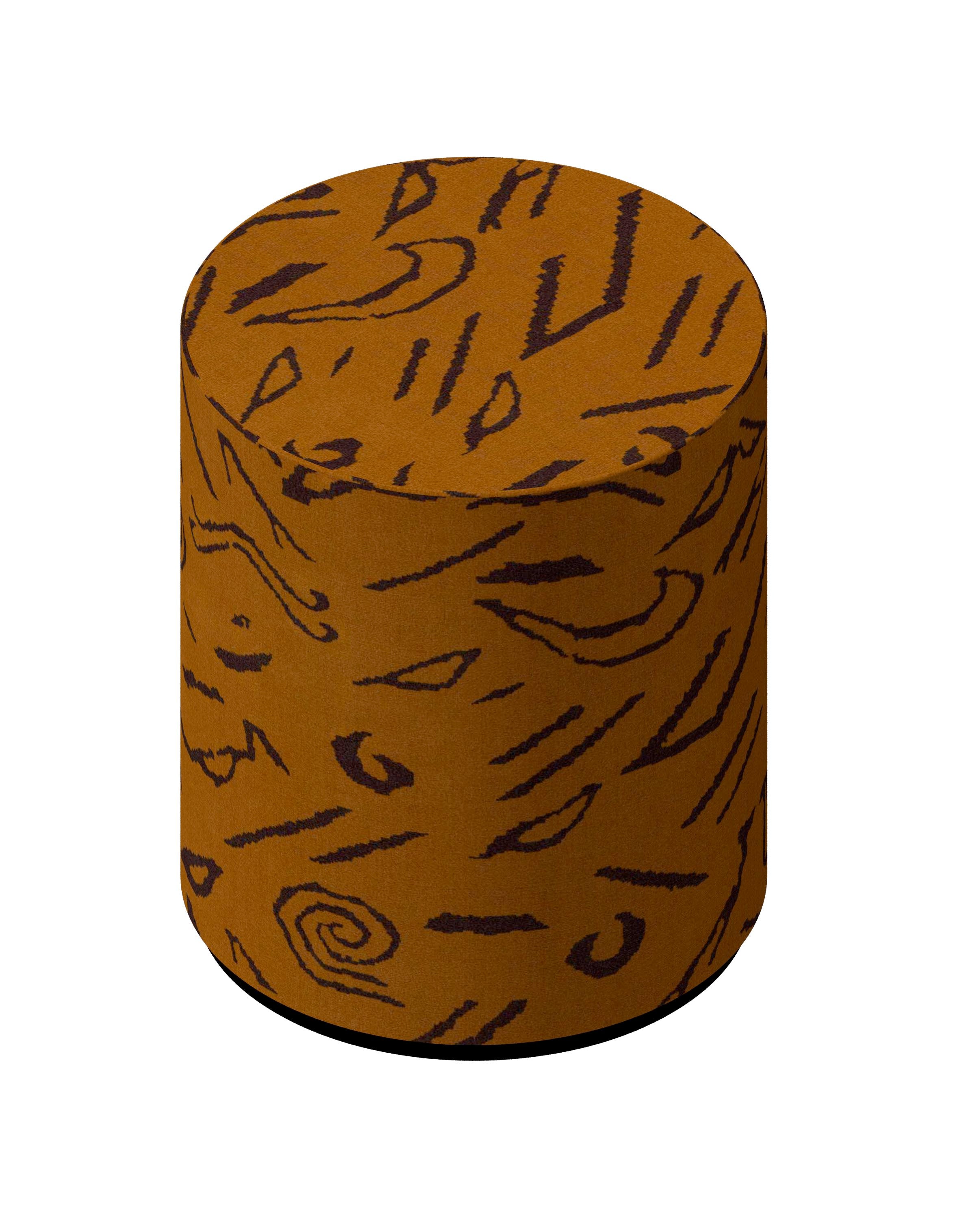 Dedar poef Leontigre - Fauve