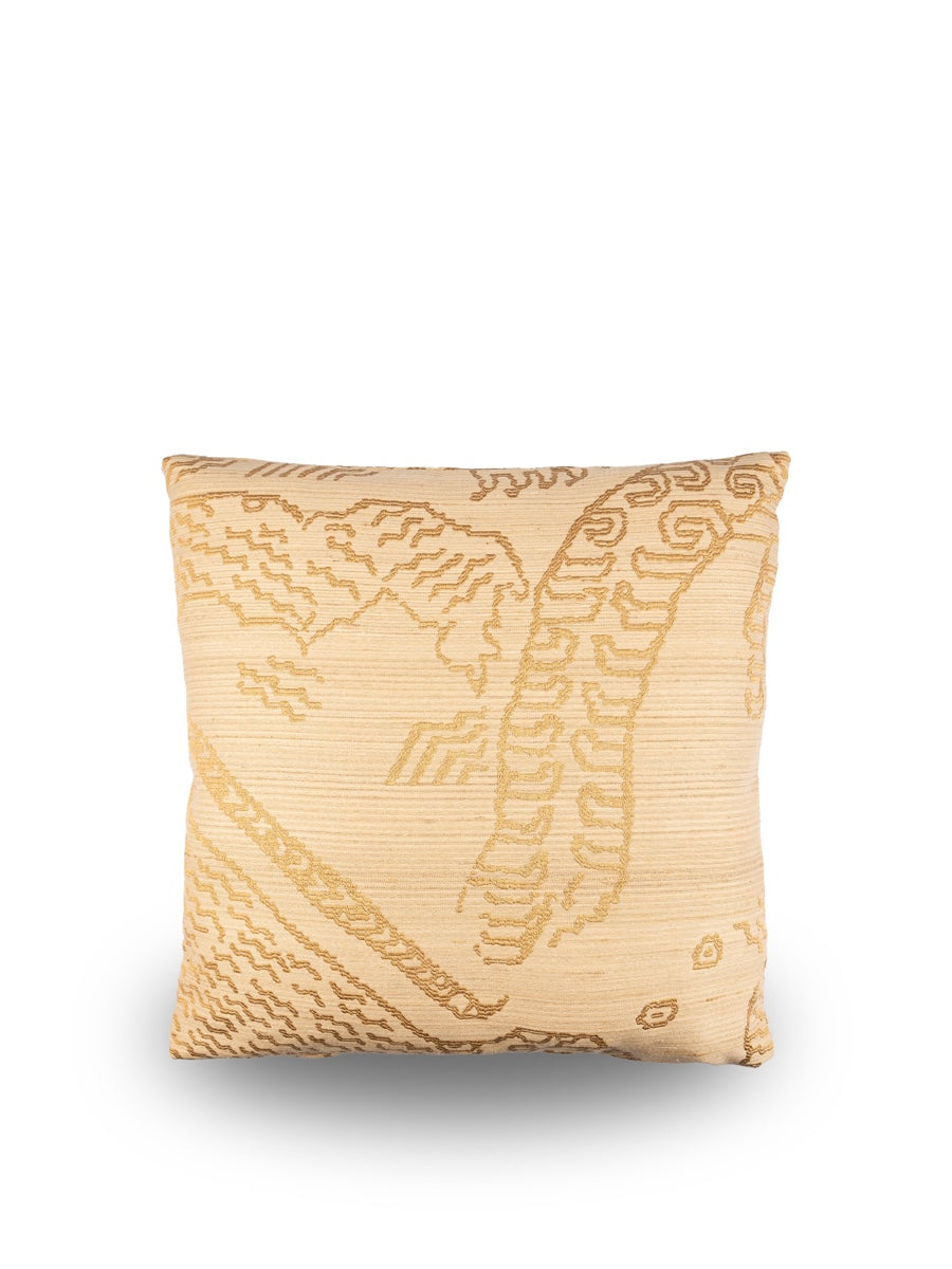 Dedar sierkussen Tiger Silk - Dark Gold - 45 x 45 cm